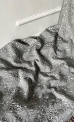 Load image into Gallery viewer, Women's Lakhnavi Handcrafted Unstitched Munga Silk Chikankari Kurta And Dupatta Set- HONC0285381