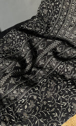 Load image into Gallery viewer, Women's Lakhnavi Handcrafted Mul Chanderi Kurta And Dupatta Set- HONC0280884