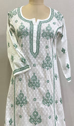 Load image into Gallery viewer, Gulshan Women's Lucknowi Handcrafted Cotton Chikankari Kurti - HONC0159622