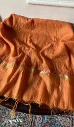 将图像加载到图库查看器中, Women's Lakhnavi Handcrafted Mul Chanderi Unstitched Chikankari Full Suit Material - HONC0328109