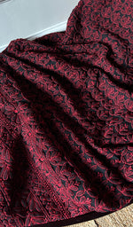 将图像加载到图库查看器中, Women's Lucknowi Handcrafted Faux-Georgette Chikankari Suit Material - HONC0277968