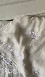 将图像加载到图库查看器中, Titlee Women's Lakhnavi Handcrafted Mul Chanderi Unstitched Kurta And Dupatta Set - HONC0355841