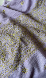 将图像加载到图库查看器中, Women's Lakhnavi Handcrafted Maheshwari Mul Chanderi Kurta And Dupatta Set - HONC0268583