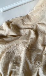 Load image into Gallery viewer, Women's Lakhnavi Handcrafted Mul Chanderi Unstitched Chikankari Full Suit Material - HONC0319529