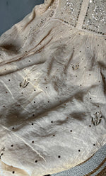 Load image into Gallery viewer, Women's Lakhnavi Handcrafted Tissue Chanderi Semi-Stitched Kurta And Dupatta Set - HONC0312998