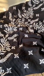 将图像加载到图库查看器中, Aashi Women's Lakhnavi Handcrafted Modal Cotton Chikankari Suit Material - HONC0275953