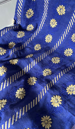 Load image into Gallery viewer, Women's Lakhnavi Handcrafted Kota Cotton Chikankari Unstitched Kurti Fabric - N7567