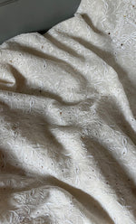 Load image into Gallery viewer, Women's Lakhnavi Handcrafted Maheshwari Mul Chanderi Unstitched Kurta And Dupatta Set- HONC0276233