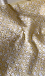 Load image into Gallery viewer, Alina Women's Lakhnavi Handcrafted Cotton Chikankari Suit Material - HONC0274650