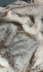 Load image into Gallery viewer, Women's Lakhnavi Handcrafted Tissue Chanderi Semi-Stitched  Kurta And Dupatta Set - HONC0313007