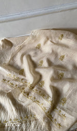 Load image into Gallery viewer, Women's Lakhnavi Handcrafted Maheshwari Mul Chanderi Kurta And Dupatta Set - HONC0273009