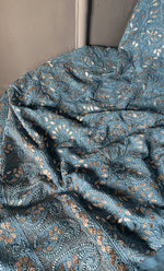 将图像加载到图库查看器中, Women's Lakhnavi Handcrafted Viscose Georgette Chikankari Full Suit Material - HONC0277001