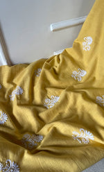 Load image into Gallery viewer, Women's Lakhnavi Handcrafted Unstitched Cotton Chikankari Suit Material - HONC0317001