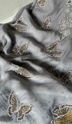 Load image into Gallery viewer, Women's Lakhnavi Handcrafted Mul Chanderi Kurta And Dupatta Set - HONC0295624