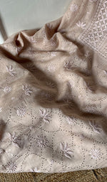 Load image into Gallery viewer, Women's Lakhnavi Handcrafted Mul Chanderi Kurta And Dupatta Set - HONC0288869