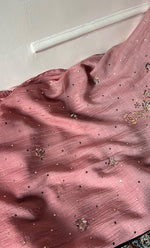 将图像加载到图库查看器中, Women's Lakhnavi Handcrafted Mul Chanderi Unstitched Chikankari Full Suit Material - HONC0328517