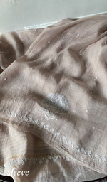 Load image into Gallery viewer, Women's Lakhnavi Handcrafted Mul Chanderi Kurta And Dupatta Set .