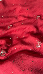 Load image into Gallery viewer, Women's Lakhnavi Handcrafted Mul Chanderi Kurta And Dupatta Set - HONC0268036
