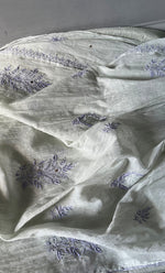 Load image into Gallery viewer, Women's Lakhnavi Handcrafted Mul Chanderi Semi - Stitched Angrakha And Dupatta Set - HONC0284711