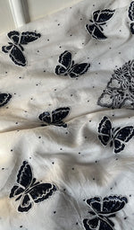 Load image into Gallery viewer, Titlee Women's Lakhnavi Handcrafted Mul Chanderi Unstitched Kurta And Dupatta Set - HONC0288847