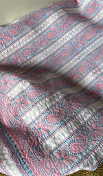 Load image into Gallery viewer, Anamta Women's Lakhnavi Handcrafted Cotton Chikankari Suit Material - HONC0291807