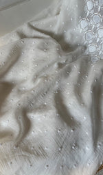 将图像加载到图库查看器中, Jazba Women's Lakhnavi Handcrafted Mul Chanderi Unstitched Kurta And Dupatta Set - HONC0298591