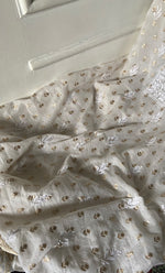 将图像加载到图库查看器中, Women's Lakhnavi Handcrafted Mul Chanderi Unstitched Kurta And Dupatta Set - HONC0341043