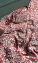 Load image into Gallery viewer, Women's Lakhnavi Handcrafted Pure Silk Georgette Chikankari Kurta And Dupatta Set - HONC0291001