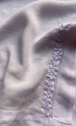 将图像加载到图库查看器中, Women's Lucknowi Handcrafted Modal Cotton Chikankari Kurti - HONC0264912