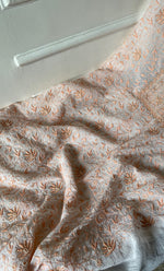 Load image into Gallery viewer, Women's Lakhnavi Handcrafted Maheshwari Mul Chanderi Kurta And Dupatta Set - HONC0312964