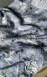 Load image into Gallery viewer, Women's Lakhnavi Handcrafted Cotton Chikankari Kurta And Kurta Dupatta Set - HONC0312695