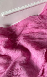 将图像加载到图库查看器中, Women's Lakhnavi Handcrafted Mul Chanderi Semi - Stitched Kurta And Dupatta Set - HONC0303199