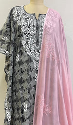 Load image into Gallery viewer, Ayesha Women's Lucknowi Handcrafted Viscose Georgette Chikankari Dupatta - HONC0163965