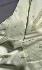Load image into Gallery viewer, Men's Lucknowi Handcrafted Cotton Chikankari Kurta - HONC0288689