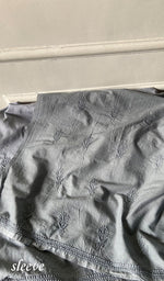 Load image into Gallery viewer, Women's Lakhnavi Handcrafted Unstitched Cotton Chikankari Kurta Dupatta Set - HONC0362877