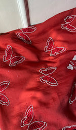 Load image into Gallery viewer, Titlee Women's Lakhnavi Handcrafted Mul Chanderi Unstitched Kurta And Dupatta Set - HONC0282562