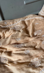 将图像加载到图库查看器中, Sehmat Women's Lakhnavi Handcrafted Kota Cotton Semi -Stitched Angrakha And Dupatta Set- HONC0301717