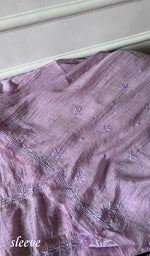 将图像加载到图库查看器中, Women's Lakhnavi Handcrafted Mul Chanderi Unstitched Chikankari Full Suit Material - HONC0344317