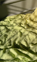 将图像加载到图库查看器中, Women's Lakhnavi Handcrafted Viscose Georgette Chikankari Full Suit Material - HONC0271114