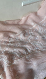 将图像加载到图库查看器中, Women's Lakhnavi Handcrafted Maheshwari Mul Chanderi Kurta And Dupatta Set - HONC029002