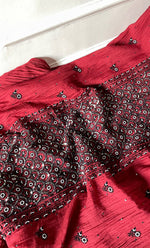 Load image into Gallery viewer, Women's Lakhnavi Handcrafted Unstitched Mul Chanderi Kurta And Dupatta Set - HONC0324074