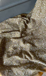 Load image into Gallery viewer, Women's Lakhnavi Handcrafted Munga Silk Unstitched Chikankari Kurta And Dupatta Set- HONC0282389