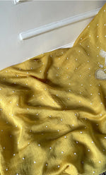 将图像加载到图库查看器中, Chidiya Women's Lakhnavi Handcrafted Mul Chanderi Unstitched Chikankari Full Suit Material - HONC0330315