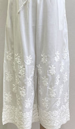 Load image into Gallery viewer, Women's Lakhnavi Handcrafted Cotton Chikankari Palazzo - HONC0158828