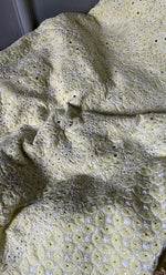 Load image into Gallery viewer, Women's Lakhnavi Handcrafted Unstitched Cotton Chikankari Suit Material - HONC0264454