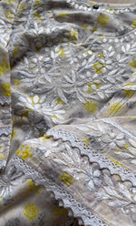 将图像加载到图库查看器中, Women's Lucknowi Handcrafted Cotton Chikankari Kurti - HONC0279209