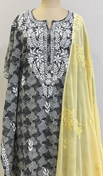 Load image into Gallery viewer, Ayesha Women's Lucknowi Handcrafted Viscose Georgette Chikankari Dupatta - HONC0163967