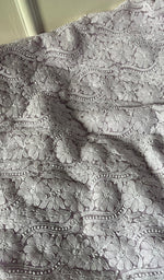 将图像加载到图库查看器中, Women's Lucknowi Handcrafted Faux-Georgette Chikankari Suit Material - HONC0263424