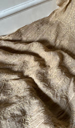 将图像加载到图库查看器中, Women's Lakhnavi Handcrafted Mul Chanderi Chikankari Semi Stitched Anarkali And Dupatta Set- HONC0286668