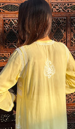 Load image into Gallery viewer, Alshifa Women's Lakhnavi Handcrafted Modal Cotton Chikankari Top - HONC0266098